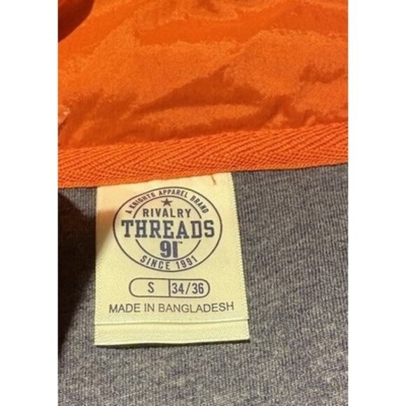 Rivalry Threads Syracuse Melo NCCA Orange Hooded Anorak Half-Zip Jacket Size S - Picture 3 of 8